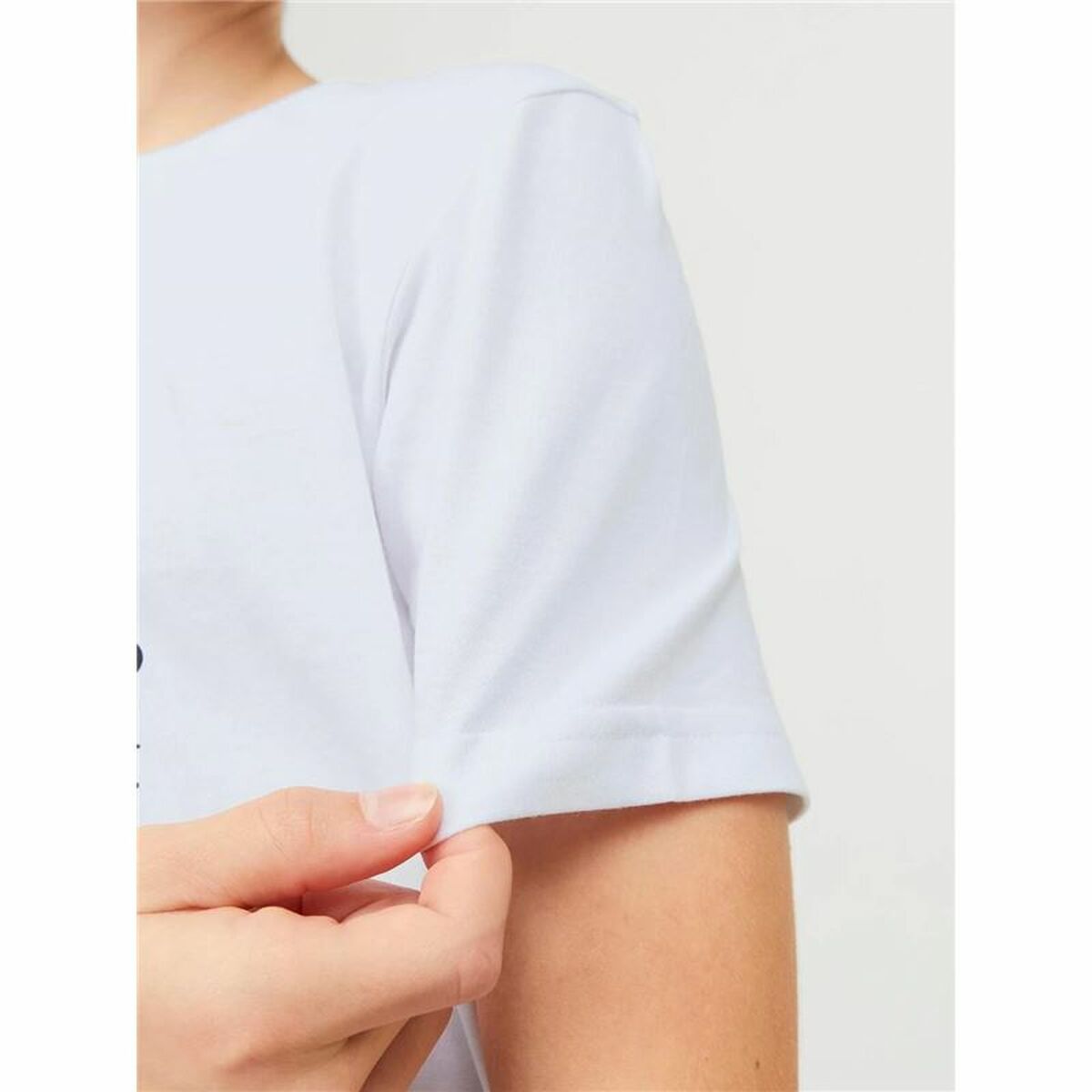 Barn T-shirt med kortärm Jack & Jones Jorheavens Vit - 3