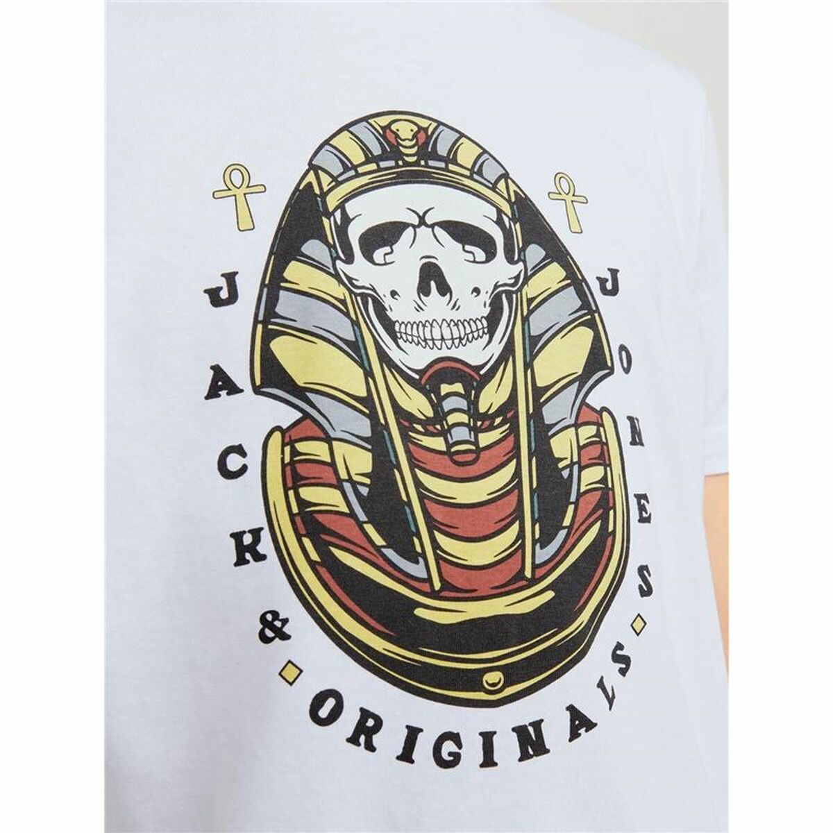 Barn T-shirt med kortärm Jack & Jones Jorheavens Vit - 4
