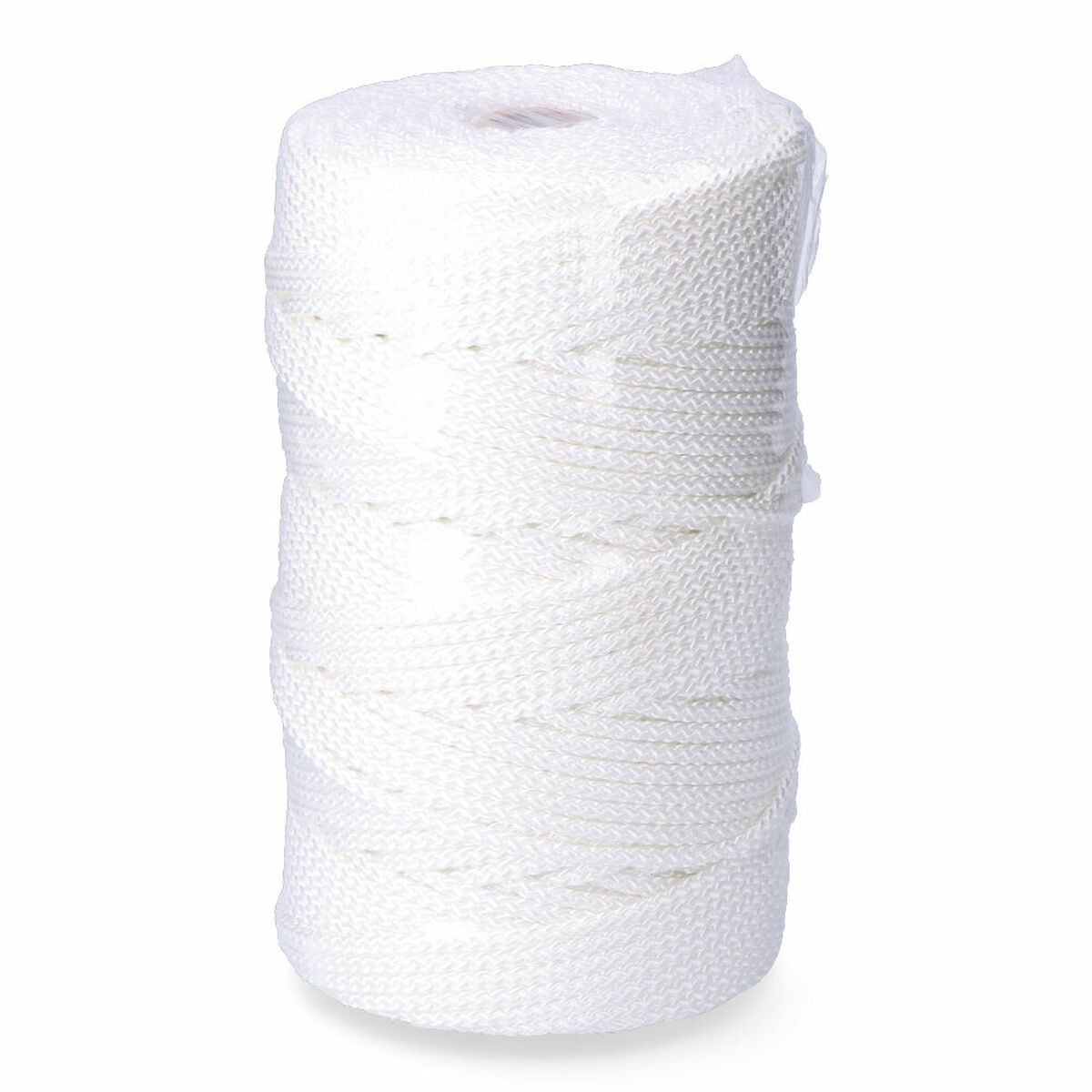 Skosnöre EDM 87918 Vit Polyester 5 mm x 200 m Flätning - 3
