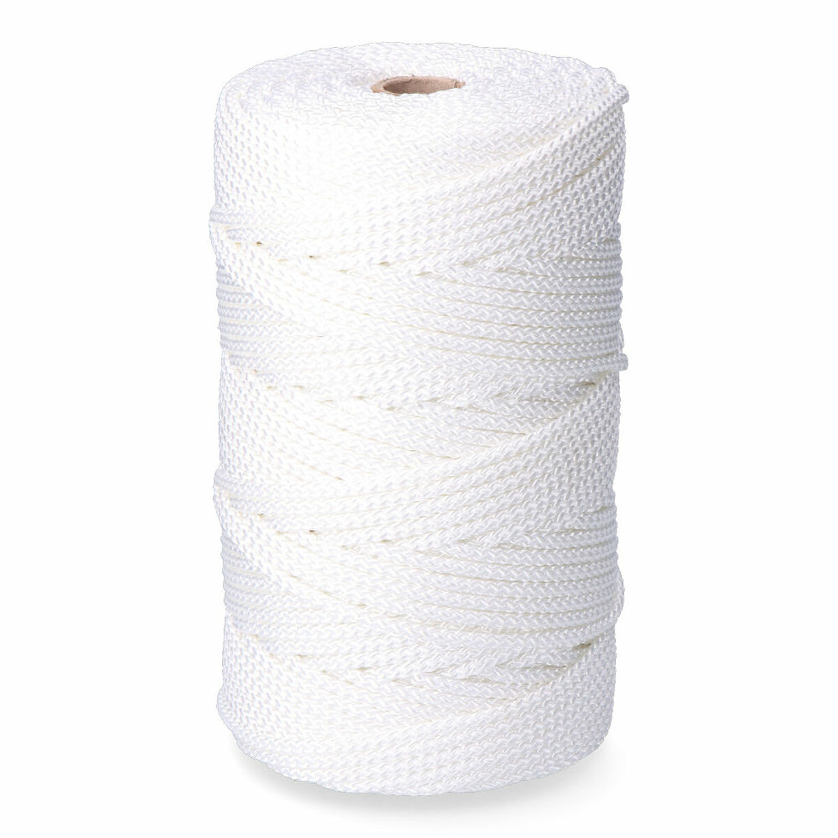 Skosnöre EDM 87918 Vit Polyester 5 mm x 200 m Flätning