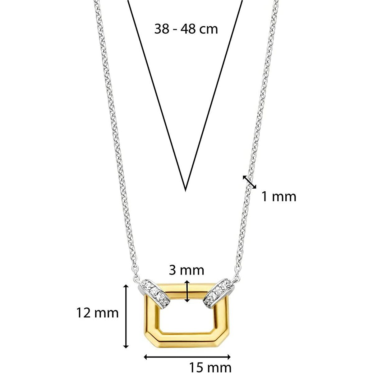 Damhalsband Ti Sento 34027ZY/42 - 5