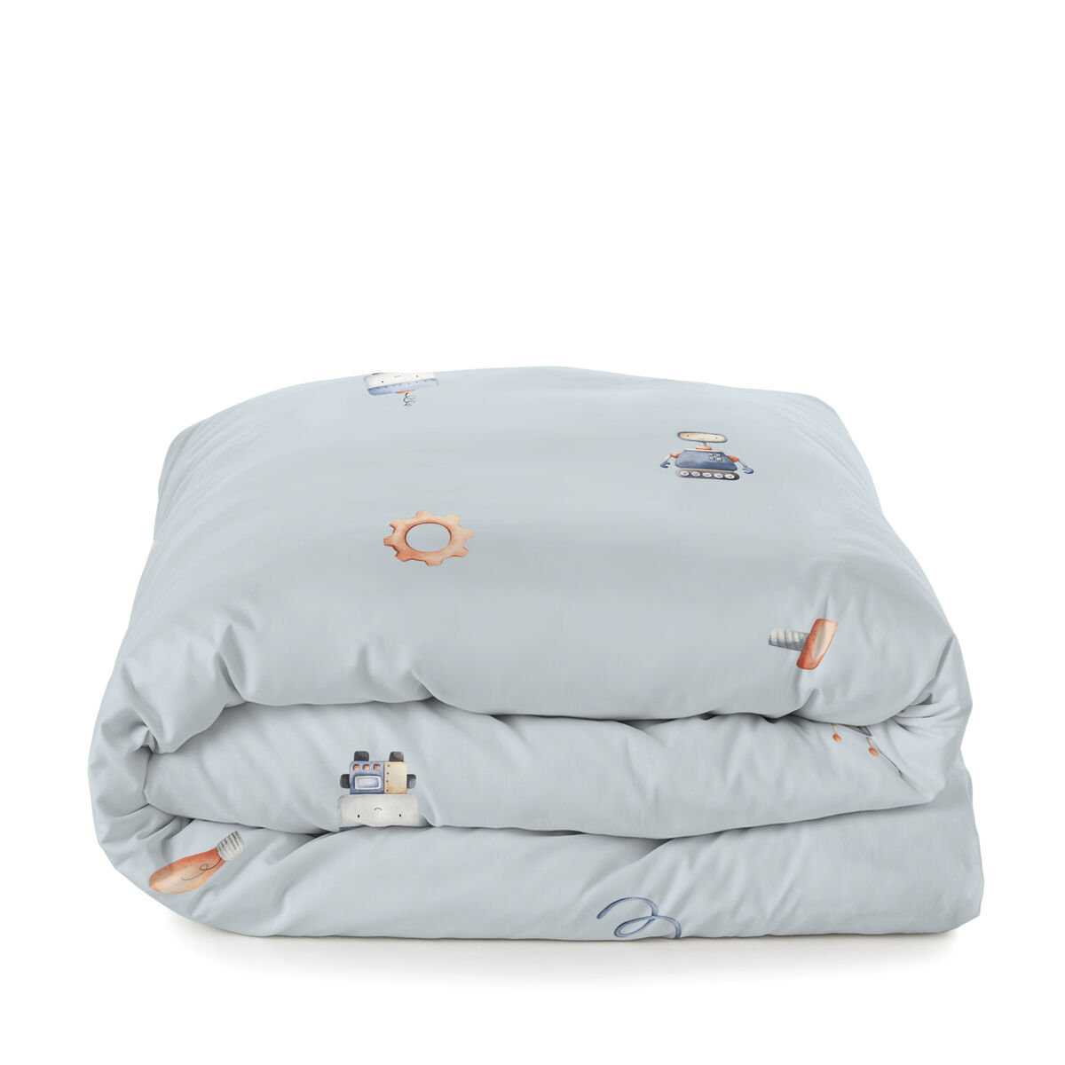 Täckslagsset HappyFriday Mini Nut Multicolour Säng 80 2 Delar - 4