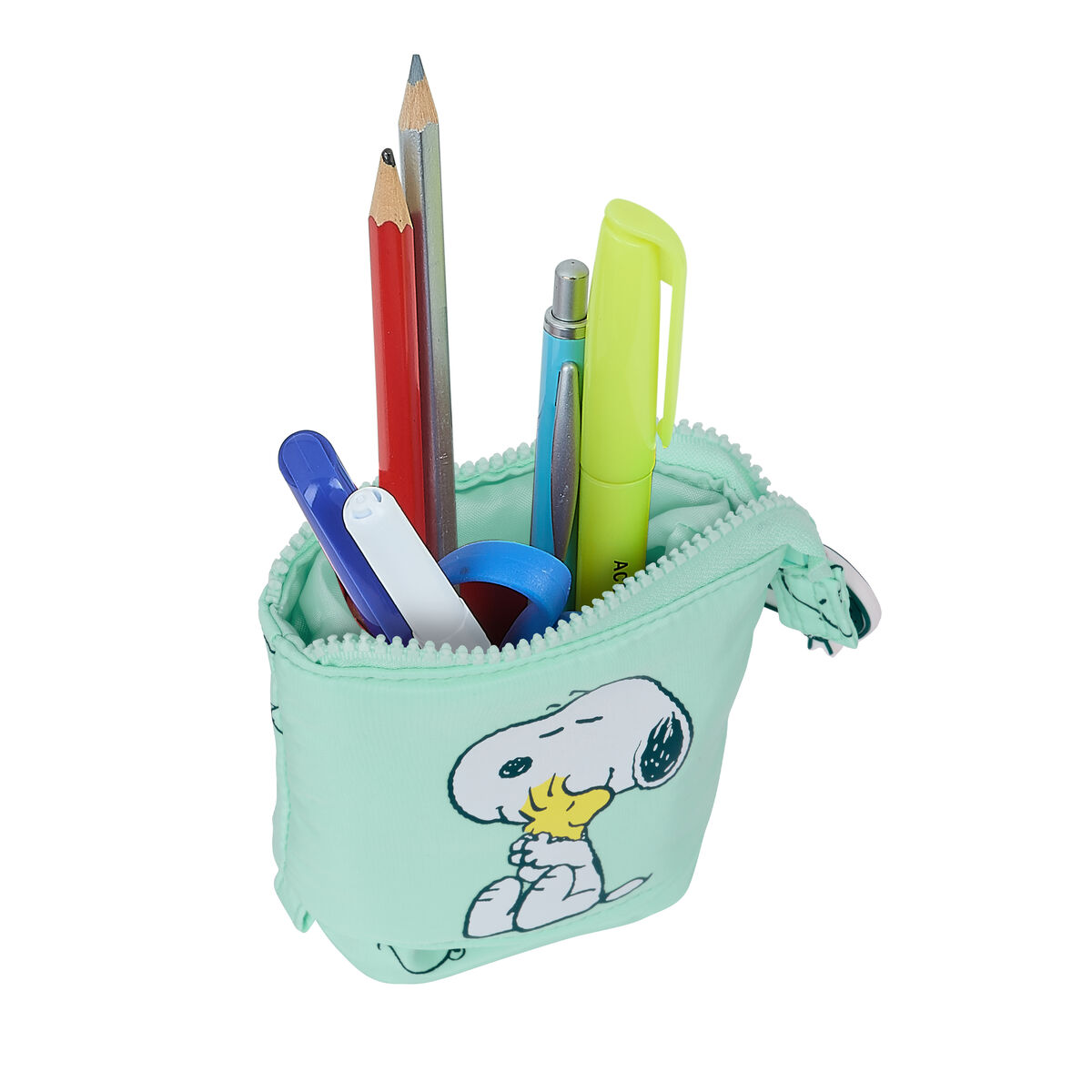 Necessär Mugg Snoopy Groovy Grön 8 x 19 x 6 cm - 5