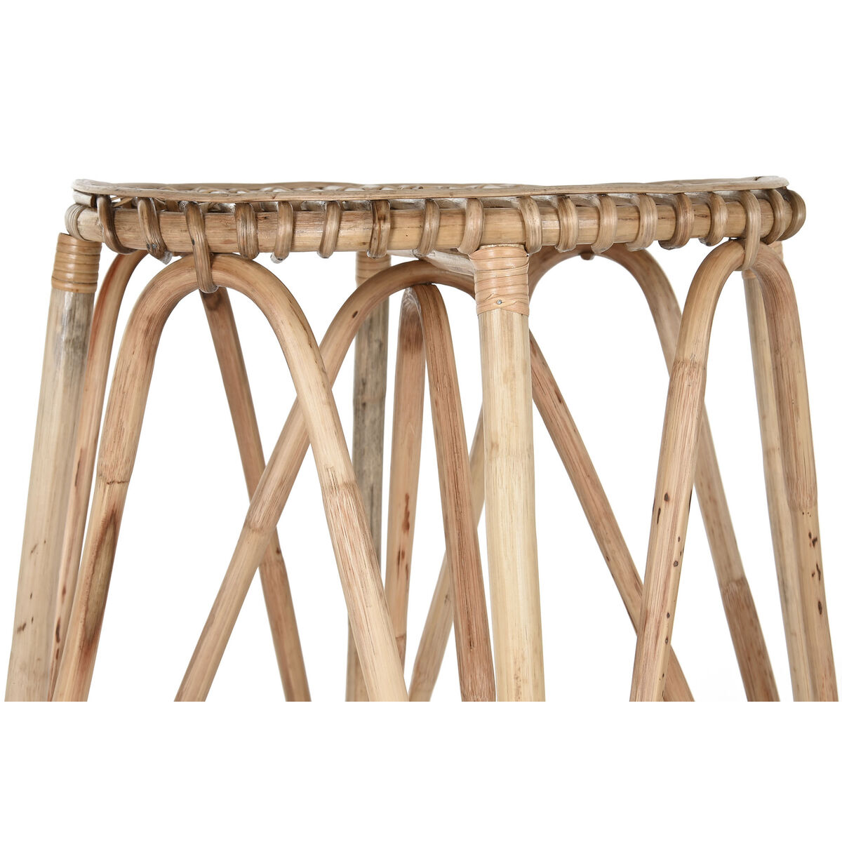 Sittpall Home ESPRIT Naturell vide 50 X 50 X 86 cm - 3
