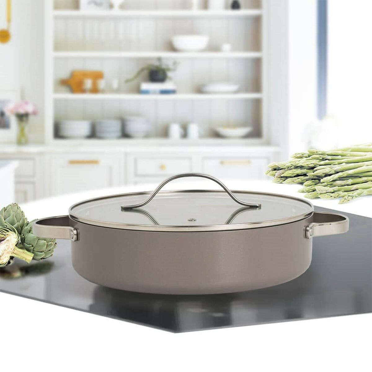 Stekpanna Feel Maestro MR-4009-28S Grå Metall Aluminium Ø 28 cm - 2