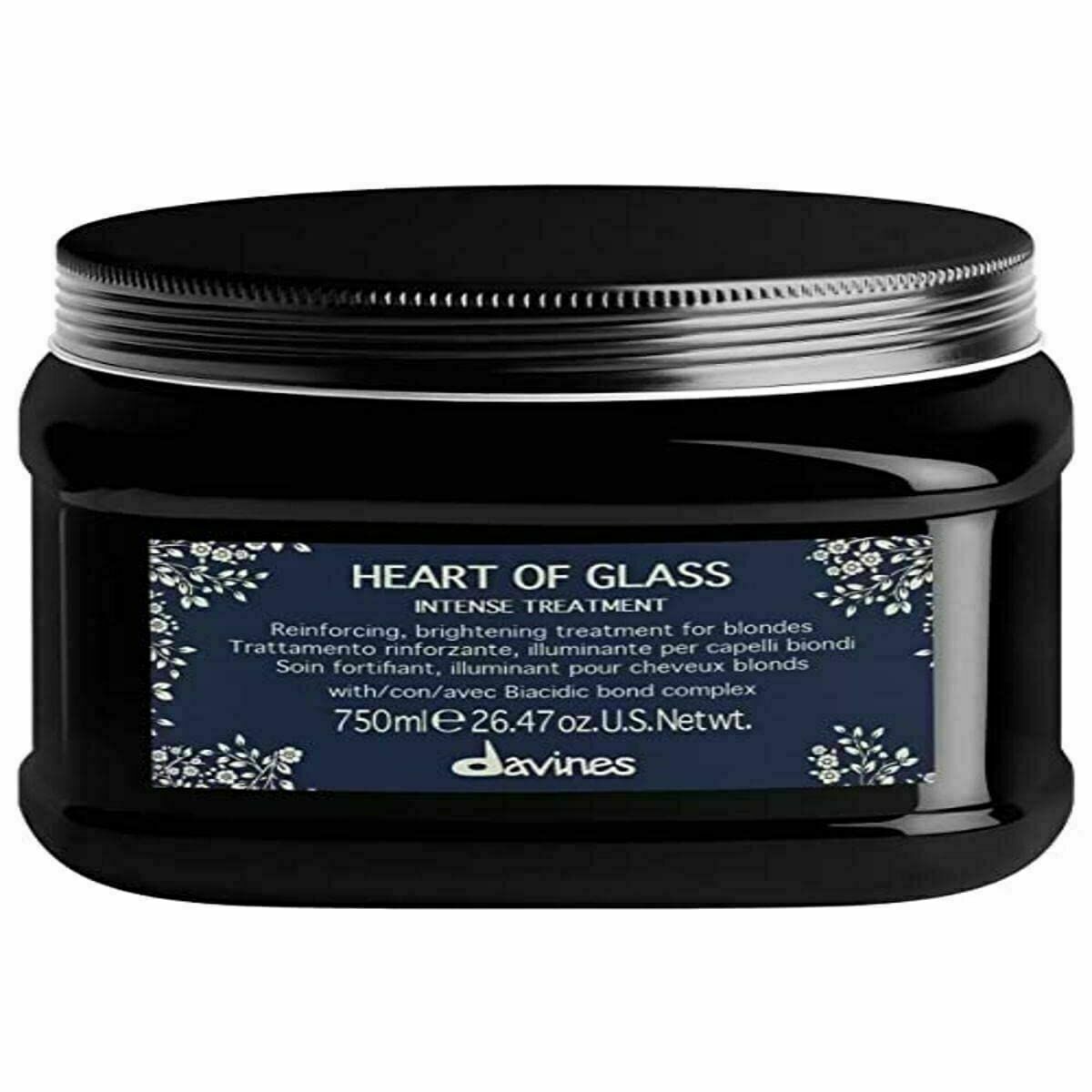 Återuppbyggande intensiv behandling Davines Heart Of Glass 750 ml - 2