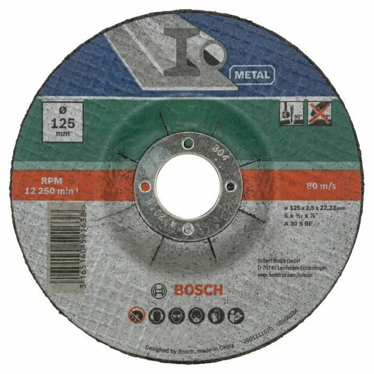 Skärskiva BOSCH 13 x 2 x 13 cm