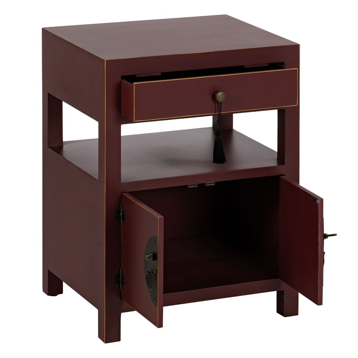 Nattduksbord ORIENTE Trä MDF 50 x 40 x 66 cm - 9