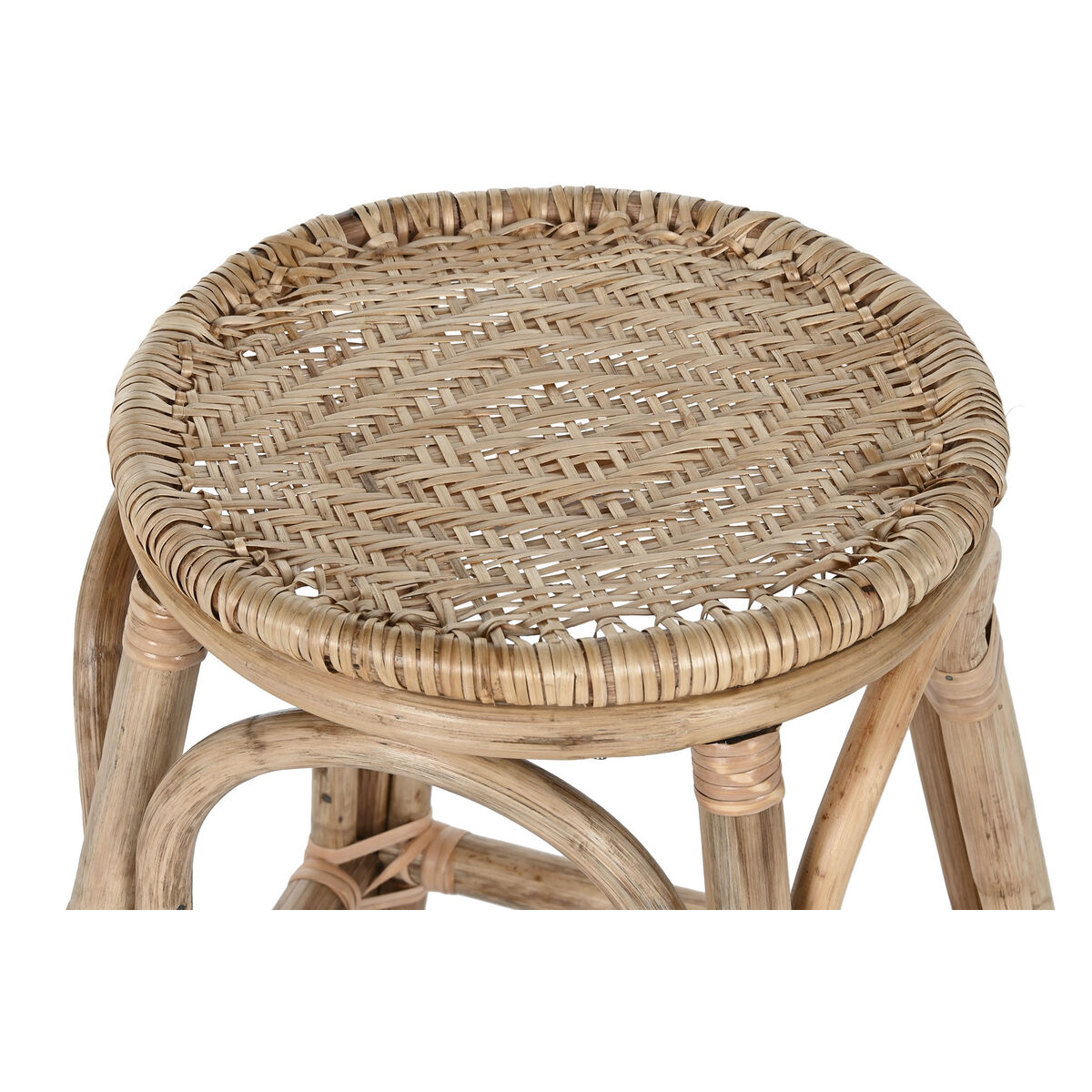 Sittpall Home ESPRIT Naturell vide Rattan 37 X 37 X 49,5 cm - 2