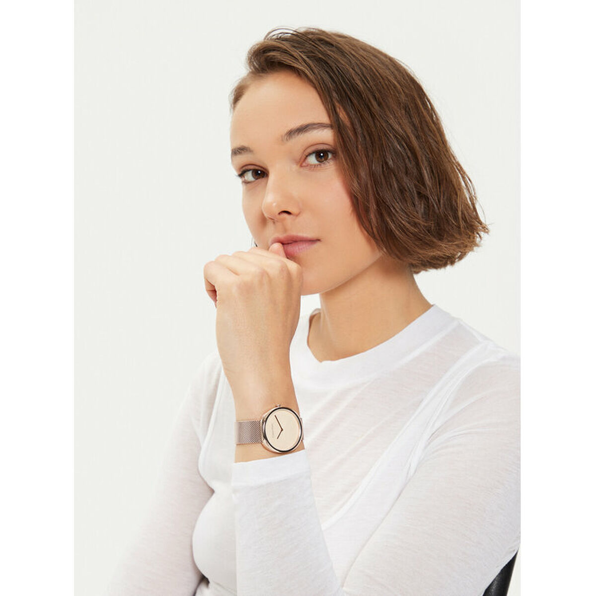Herrklocka Calvin Klein 25200247 Gyllene (Ø 36 mm) - 2