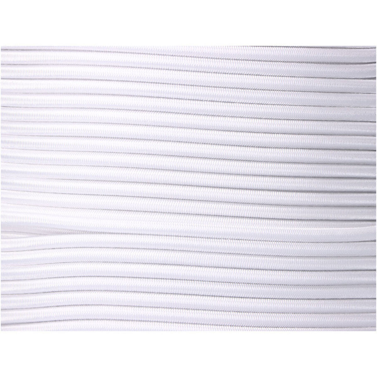 Snöre EDM 87921 Vit Polyester Latex 8 mm x 200 m Elastisk - 2