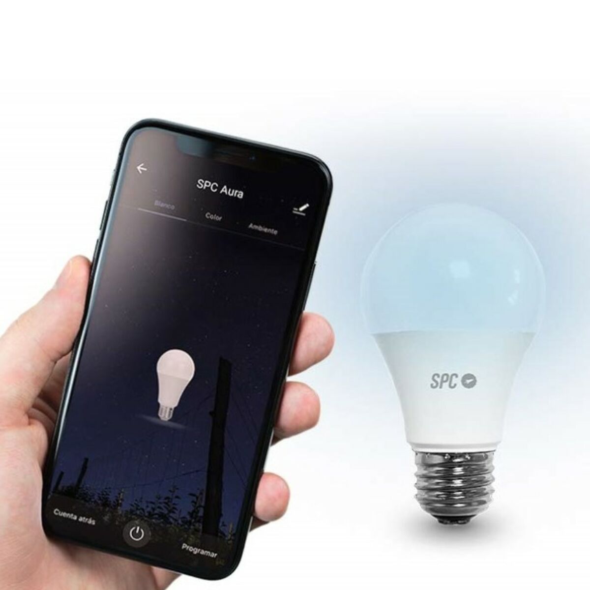 Smart-Lampa SPC 3 70 W E27 (6500 K) - 6