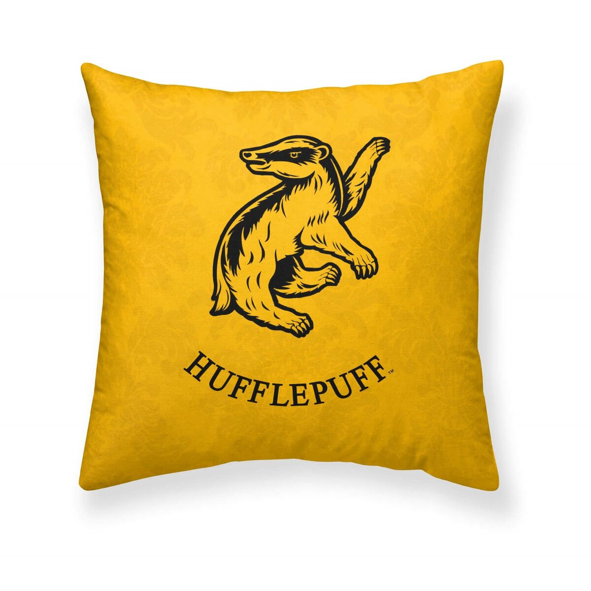 Kuddfodral Harry Potter Hufflepuff Gul Multicolour 50 x 50 cm