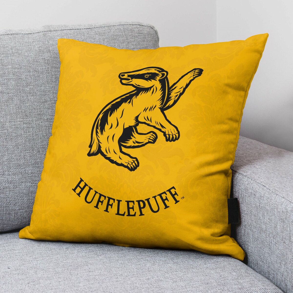 Kuddfodral Harry Potter Hufflepuff Gul Multicolour 50 x 50 cm - 2