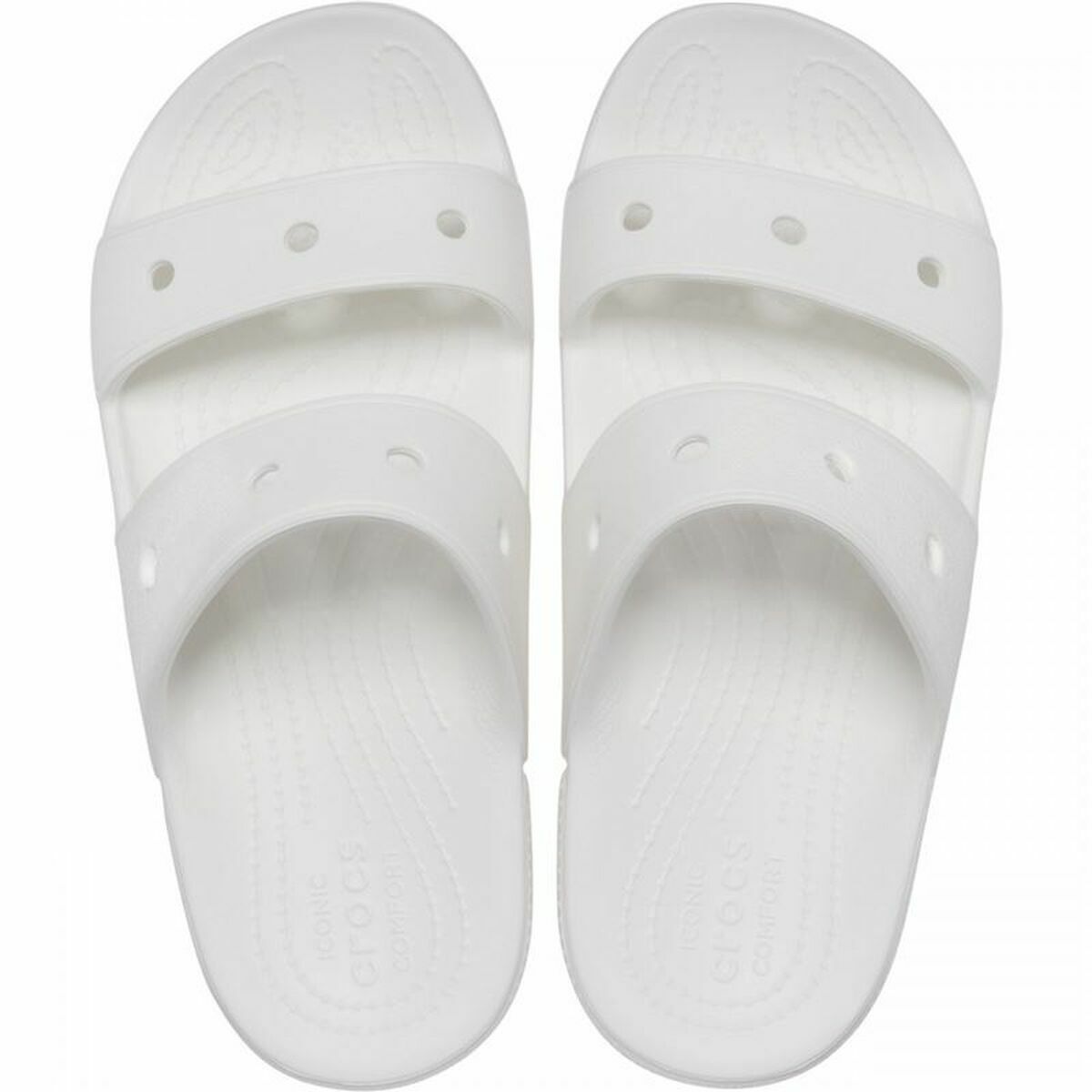 Strandtofflor för kvinnor Crocs Classic Vit - 2