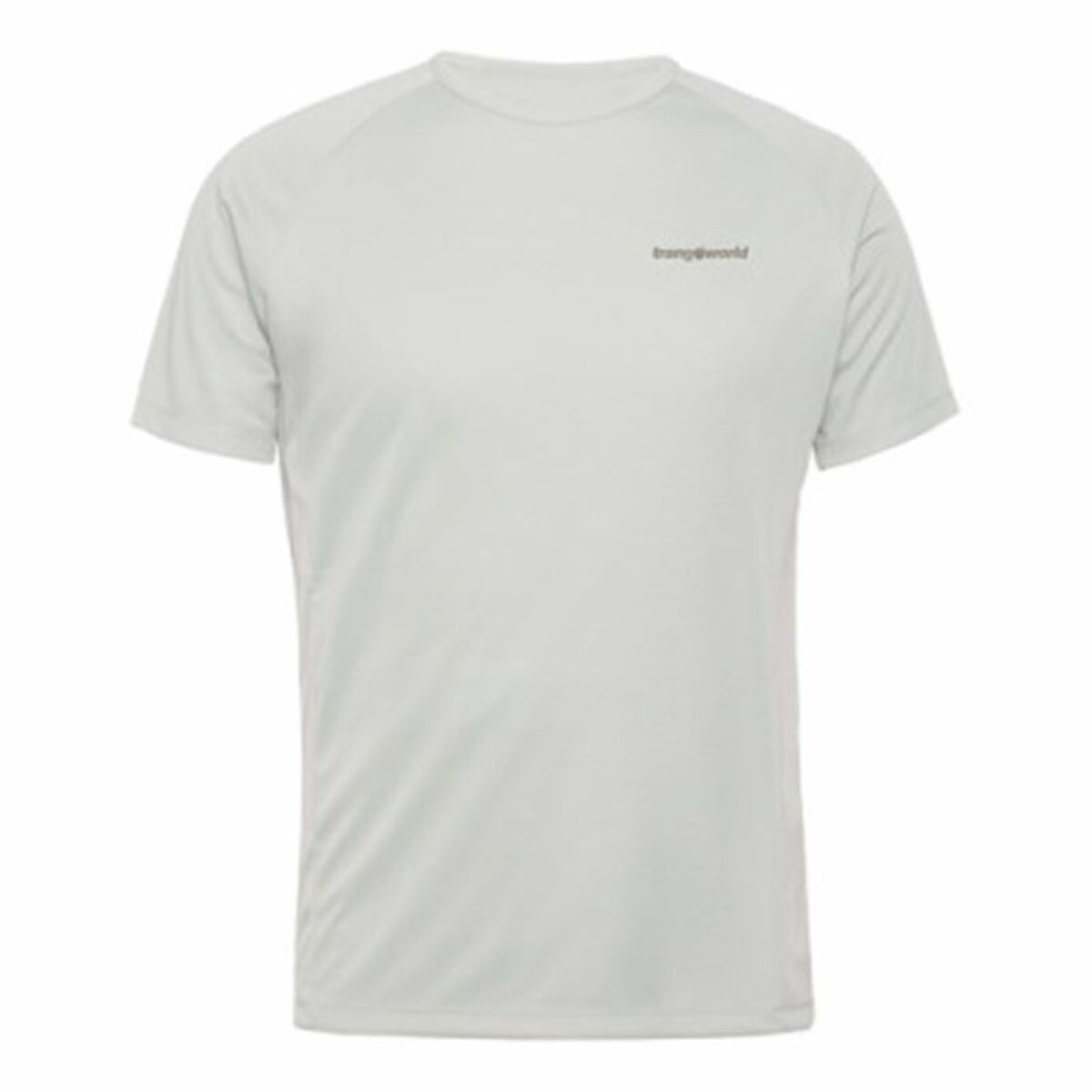 T-shirt med kortärm Herr Trangoworld Couvet Vit