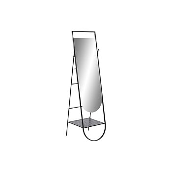 Garderobsspeglar Home ESPRIT Svart 44,4 x 40 x 162 cm