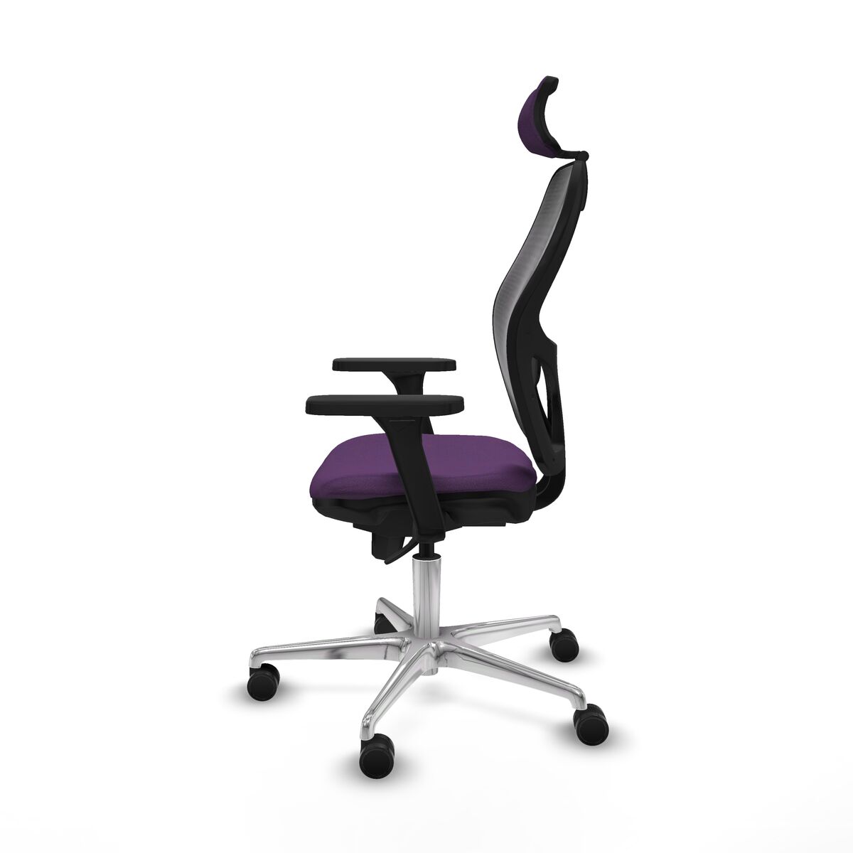 Kontorsstol med nackstöd Jorquera Piqueras y Crespo 3D086N2 Purpur - 3