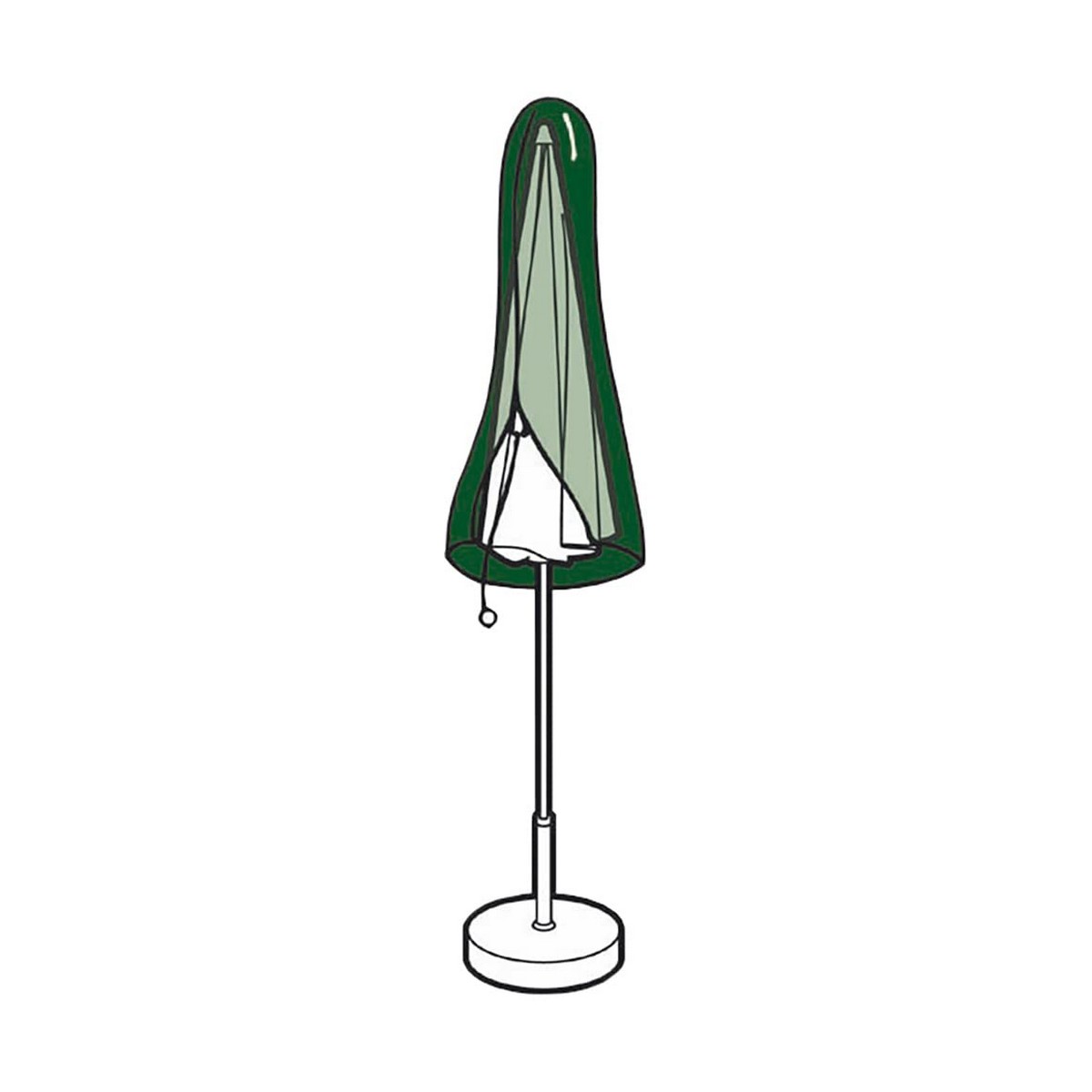 Fodral till Parasoll Altadex Naperny? Polyetylen Grön