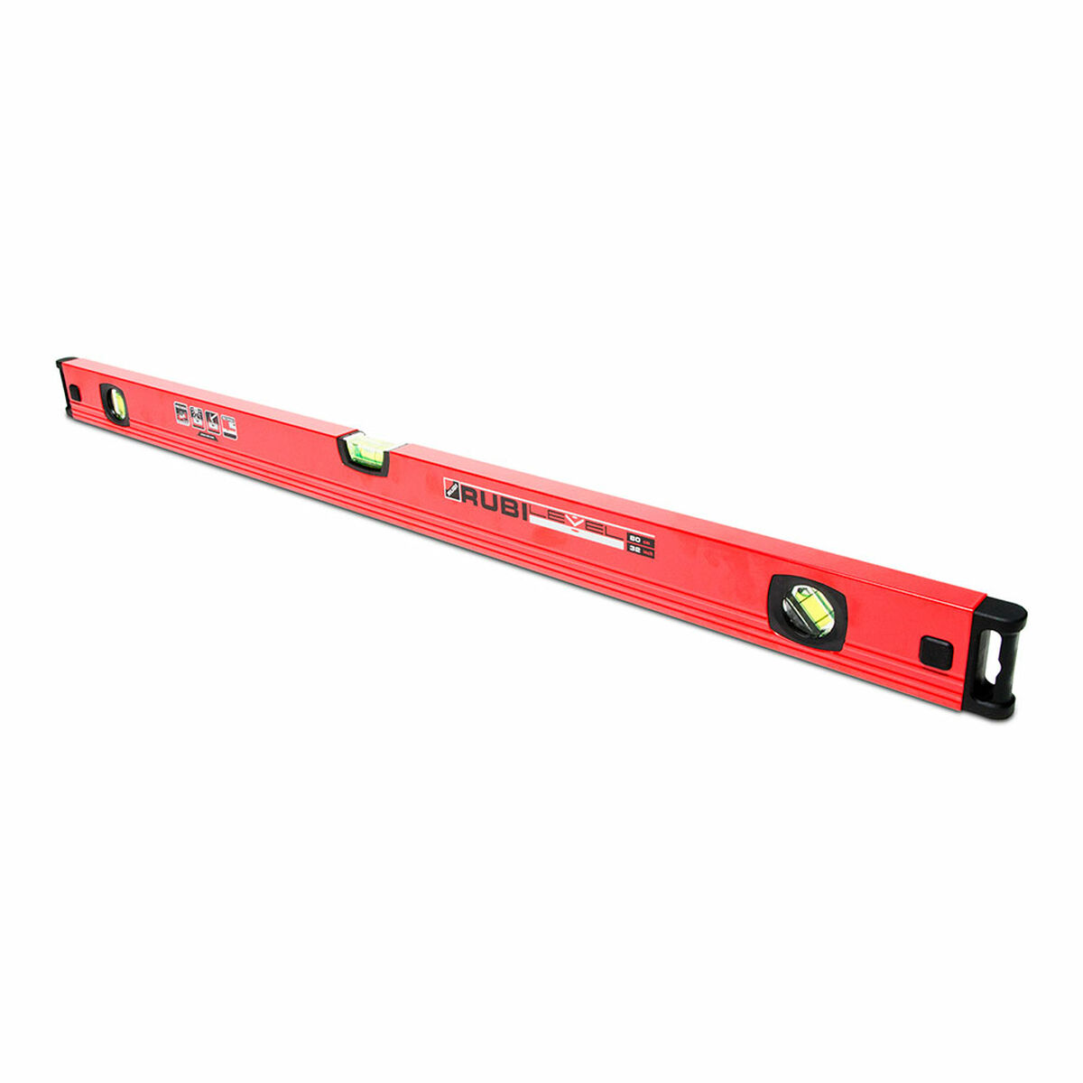 Vattenpass Rubi Rubilevel Aluminium 80 cm