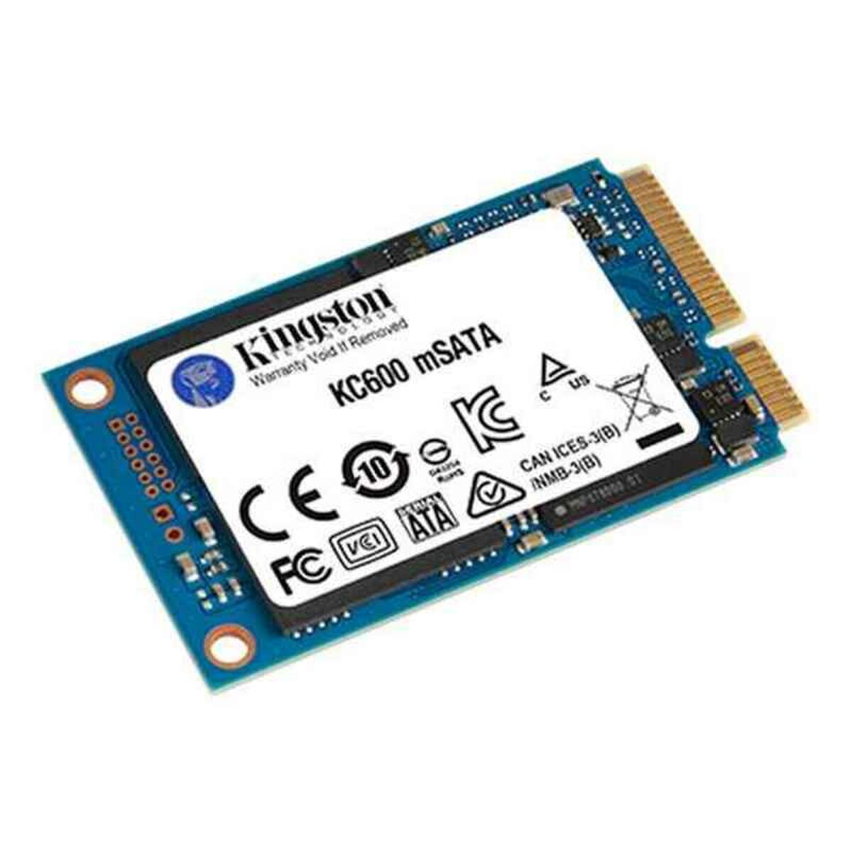 Hårddisk Kingston KC600MS TLC 3D mSATA 512 GB SSD - 2