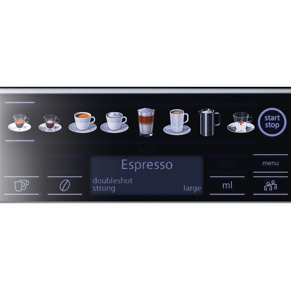 Superautomatisk kaffebryggare Siemens AG TE651209RW Vit Svart Titan 1500 W 15 bar 2 Csészék 1,7 L - 5