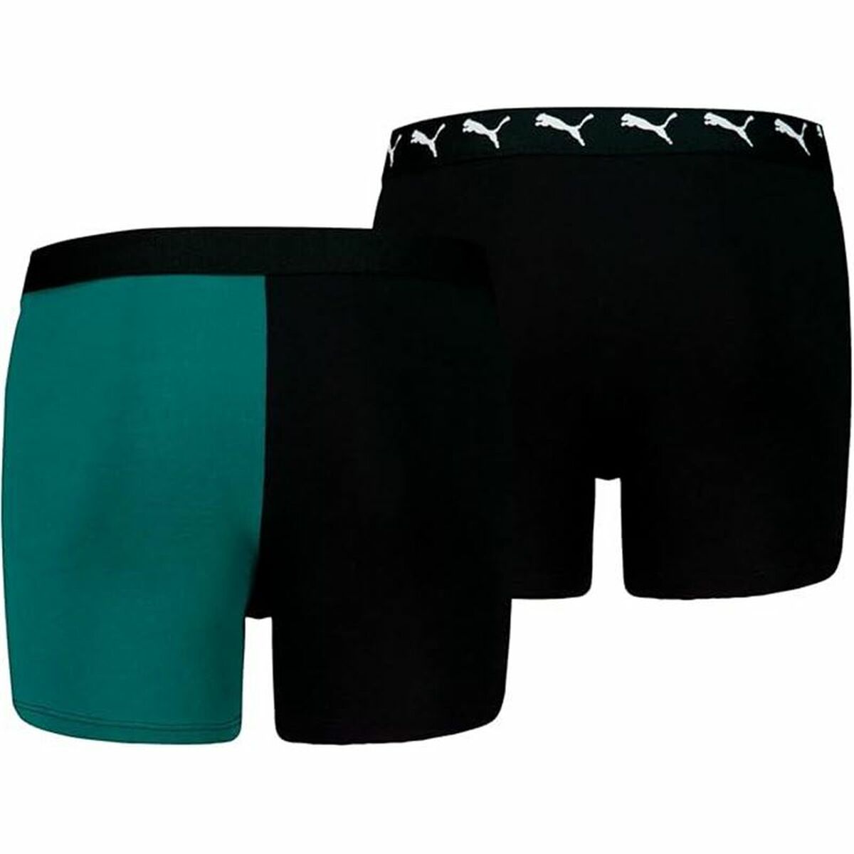 Boxershorts, Herr Puma Svart Grön - 2