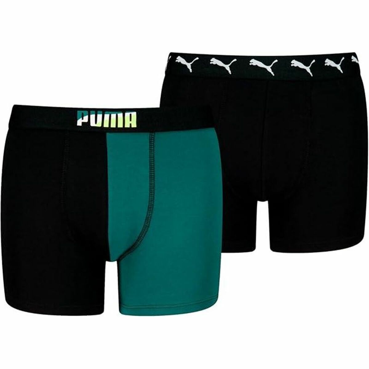 Boxershorts, Herr Puma Svart Grön