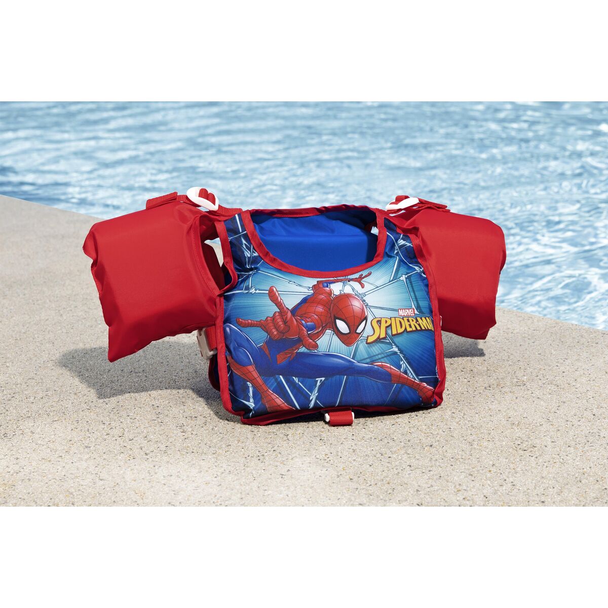 Bestway Västar med Armringar Disney Spiderman 56 cm +3-6 År Pool och Strand 98795 - 3