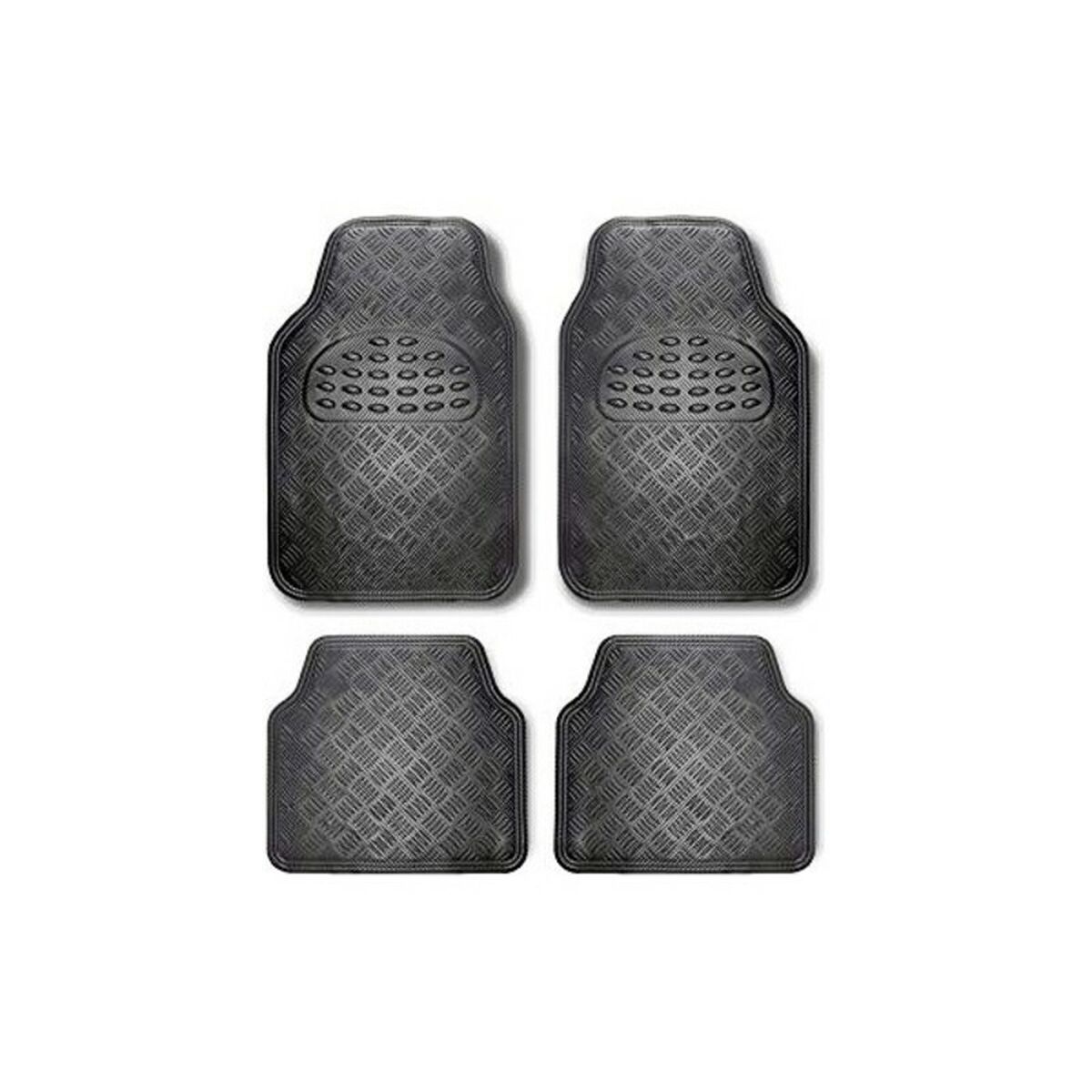 Set med bilgolvmattor BC Corona ALF10130 Universal Askgrå (4 pcs) - 2