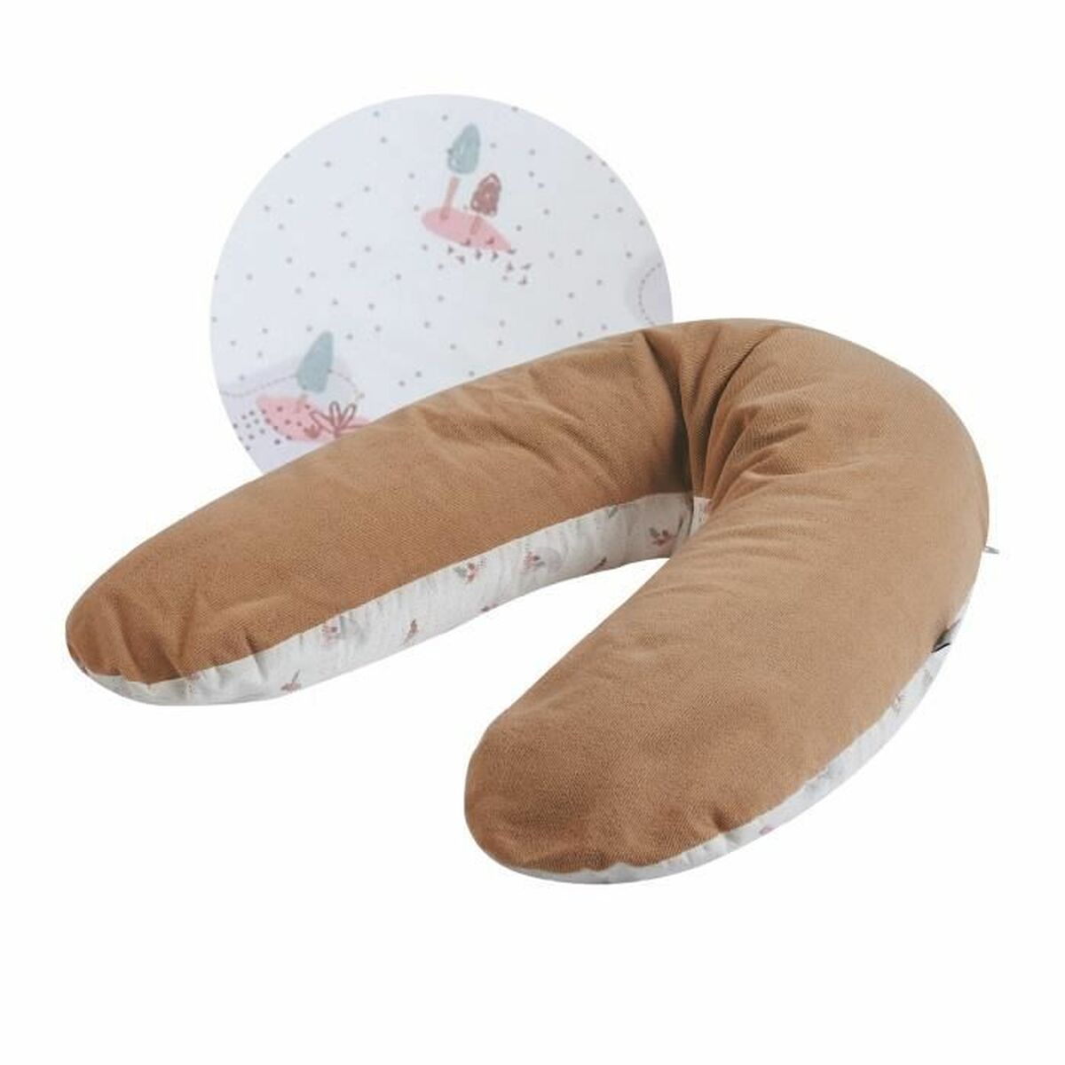 Breastfeeding Cushion Tineo Brun - 3