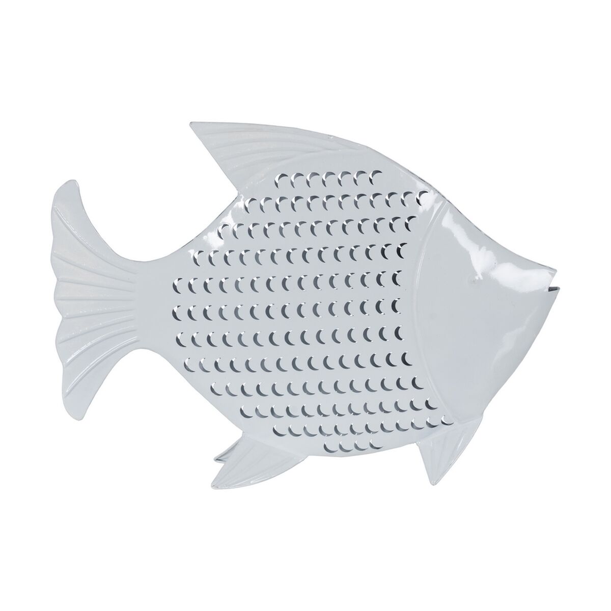 Prydnadsfigur Vit Fisk