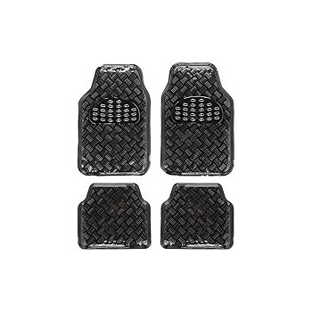 Set med bilgolvmattor BC Corona ALF10131 Universal Svart (4 pcs)