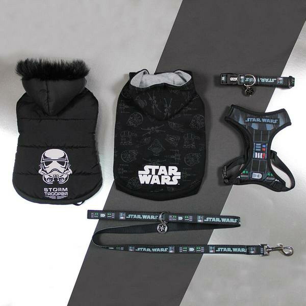Hundsele Star Wars Svart XXS - 21