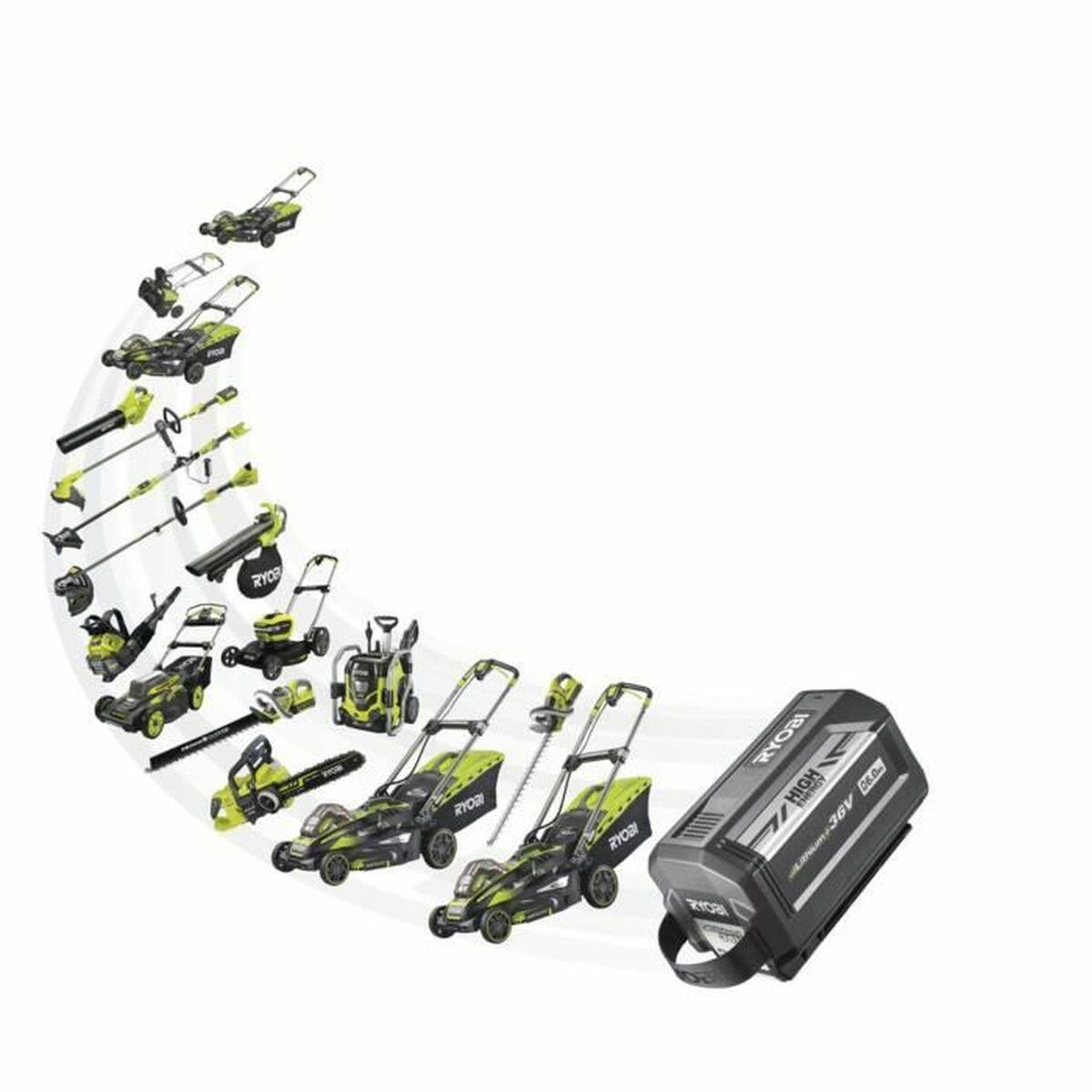 Batteriladdare Ryobi RY36C60A - 3