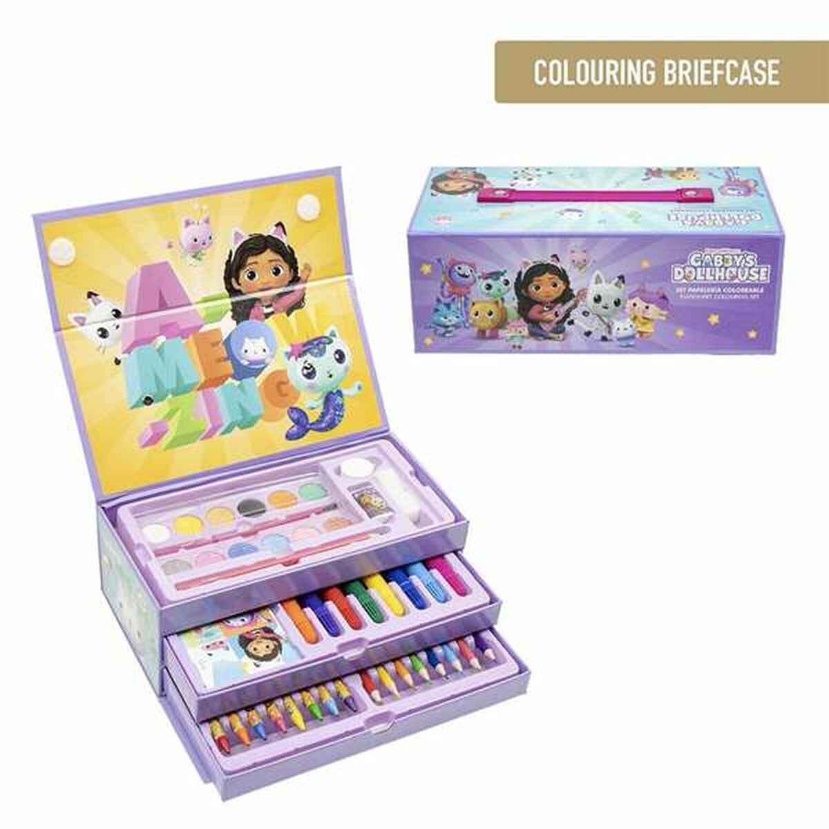 Brevpapper Set Gabby's Dollhouse 42 Delar - 5
