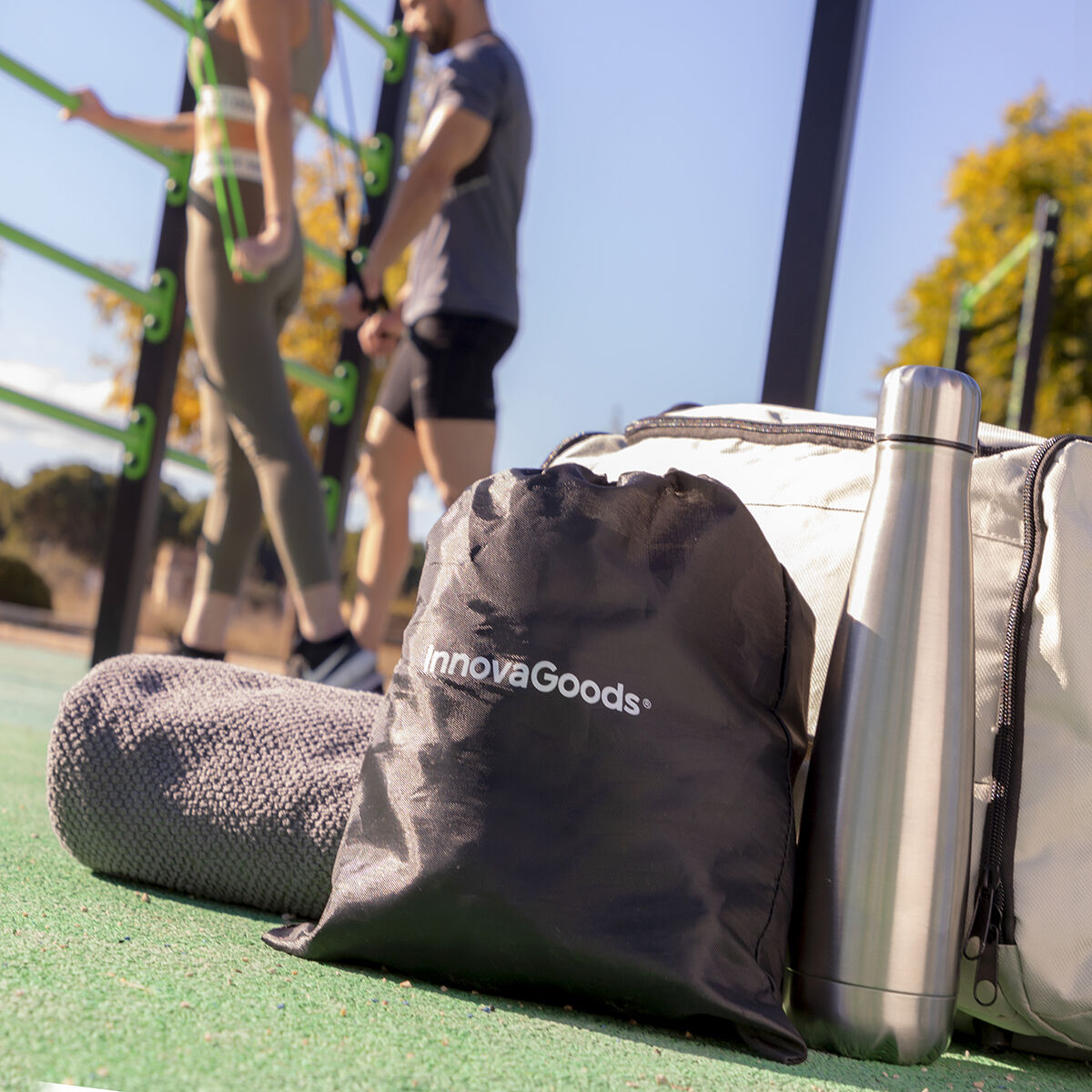 Set med motståndsband, tillbehör och träningsguide Tribainer InnovaGoods 3 antal - 26