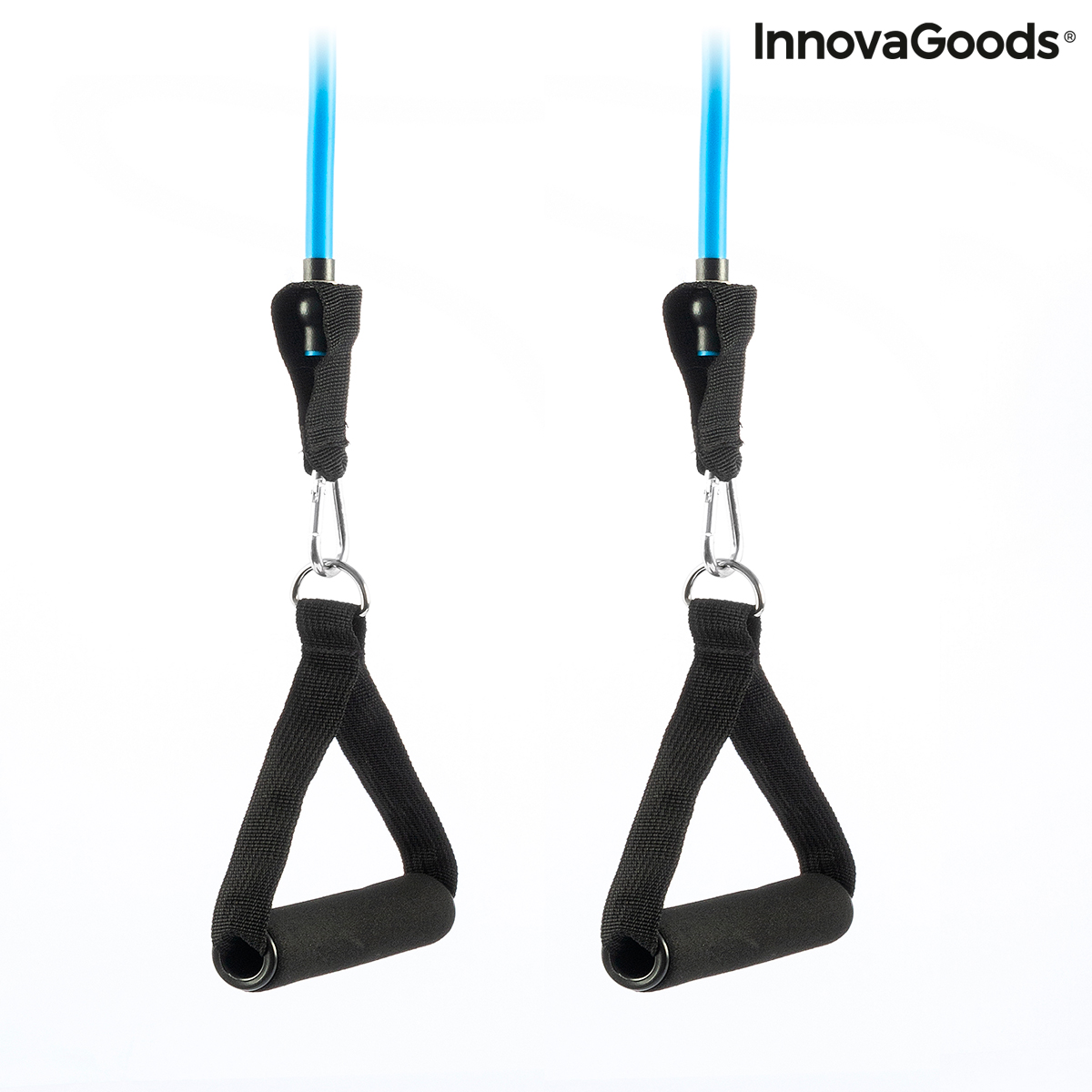 Set med motståndsband, tillbehör och träningsguide Tribainer InnovaGoods 3 antal - 4