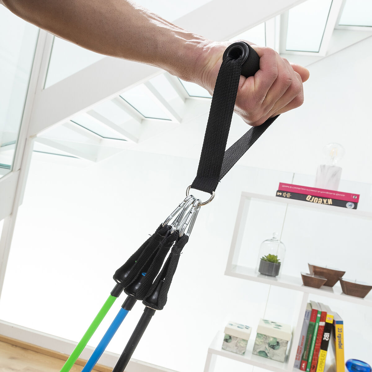 Set med motståndsband, tillbehör och träningsguide Tribainer InnovaGoods 3 antal - 32
