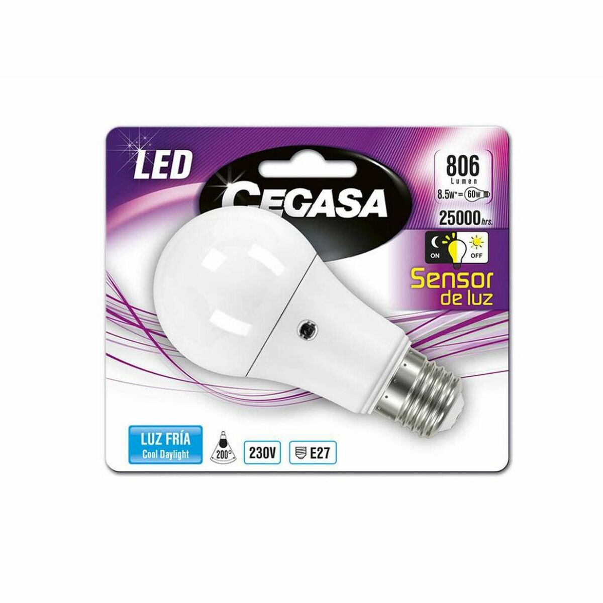 LED-lampa Cegasa 8,5 W 5000 K - 3