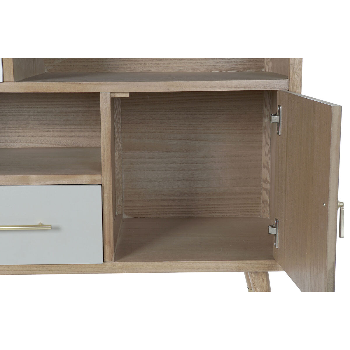 Skänk DKD Home Decor Metall Paulowniaträ (120 x 40 x 78.5 cm) - 19