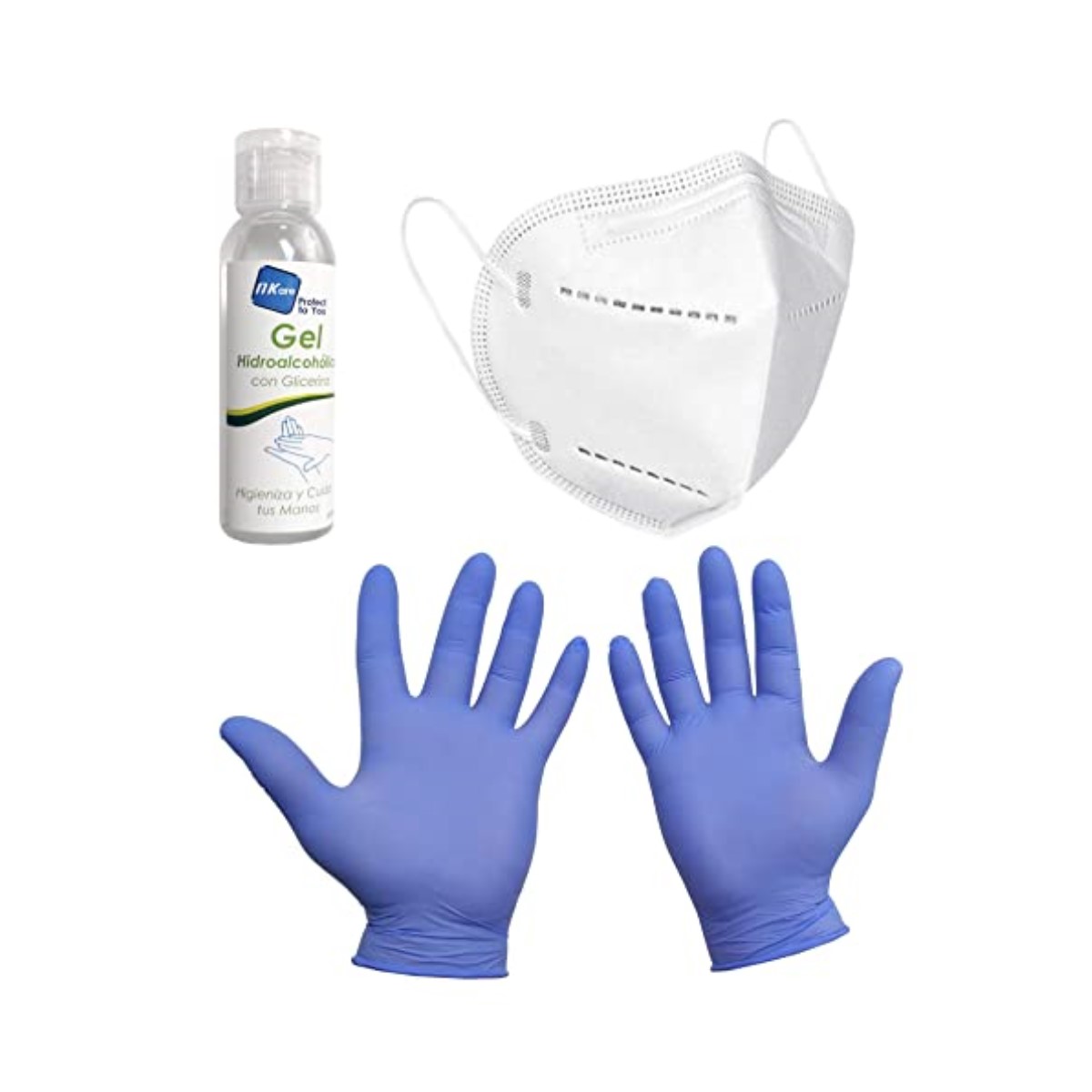 Hydroalkoholisk gel KN95 Ansiktsmask - 2