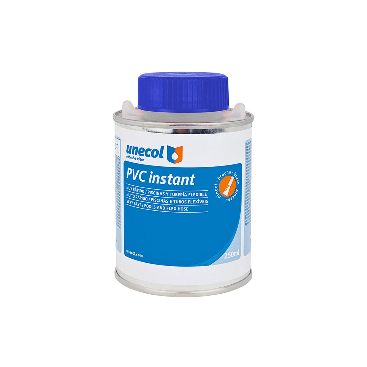 Omedelbar vidhäftning Unecol A2011 PVC 250 ml