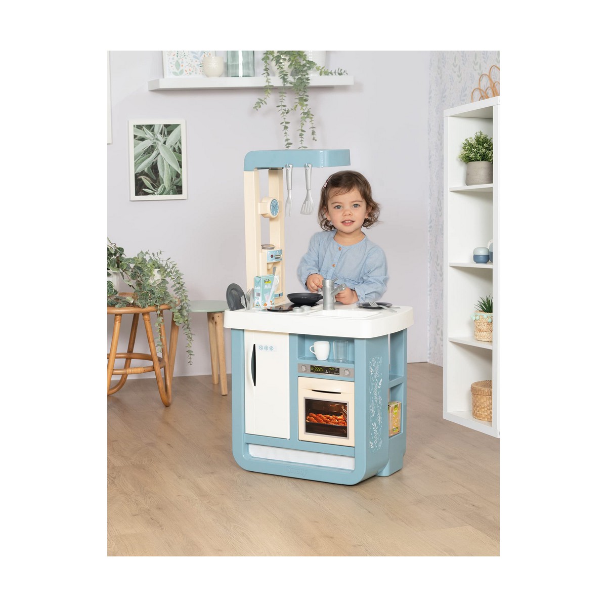 Leksakskök Simba Bon Appetit 52 x 32,5 x 95,7 cm Beige Blå - 3