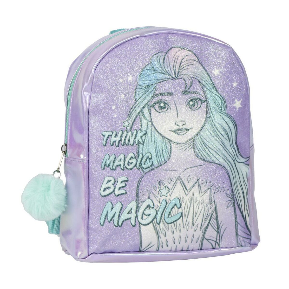 Ryggsäck Casual Frozen Purpur 19 x 23 x 8 cm