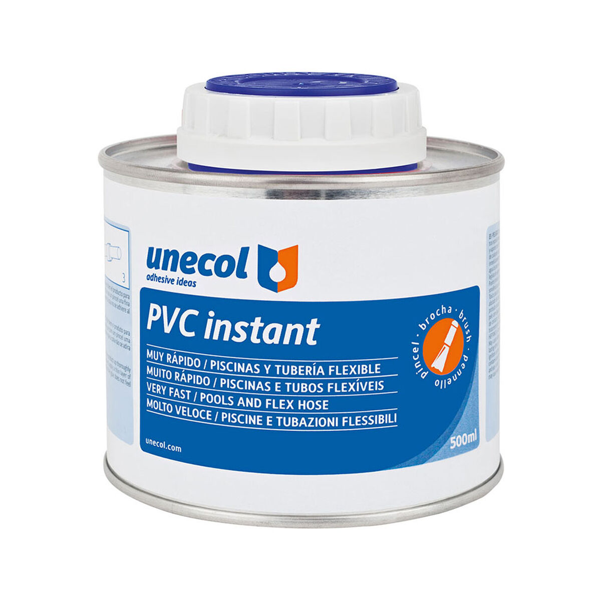 Omedelbar vidhäftning Unecol A2053 PVC 500 ml