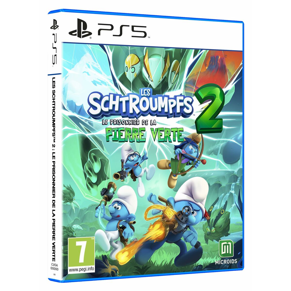 PlayStation 5 Videospel Microids The Smurfs 2 - The Prisoner of the Green Stone (FR)