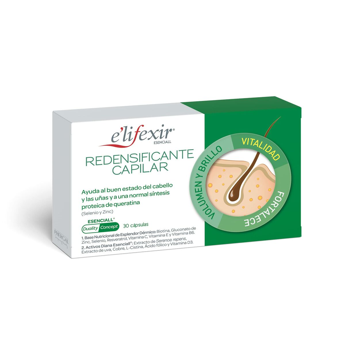 Anti-Håravfall behandling Elifexir Esenciall Kapslar x 30 (30 antal)