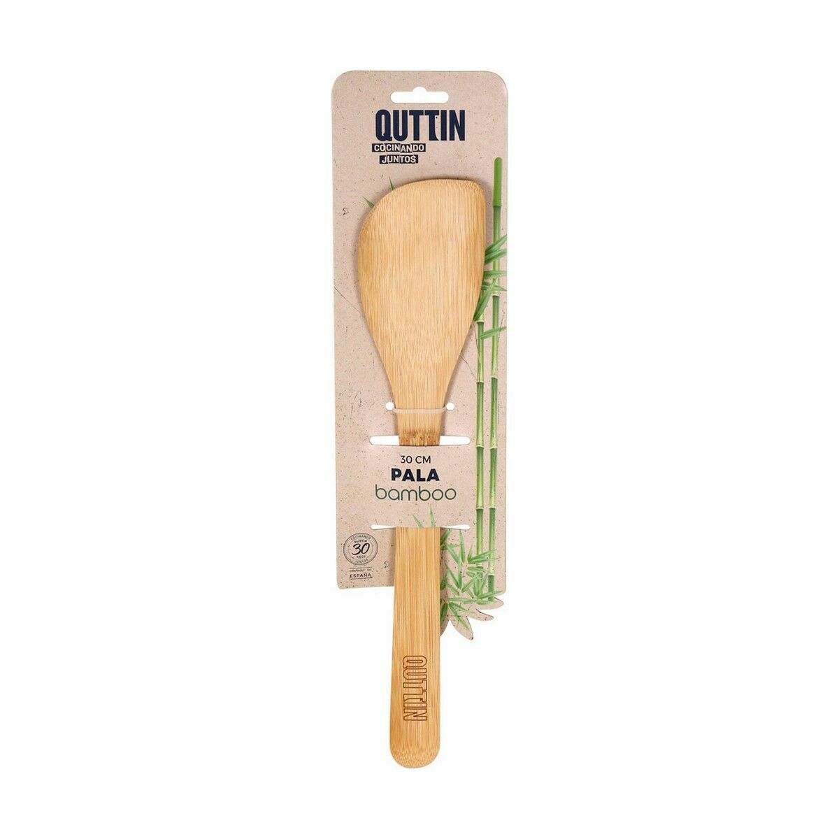 Spatel Quttin Brun Bambu 30 x 6,2 x 0,8 cm (36 antal) - 4