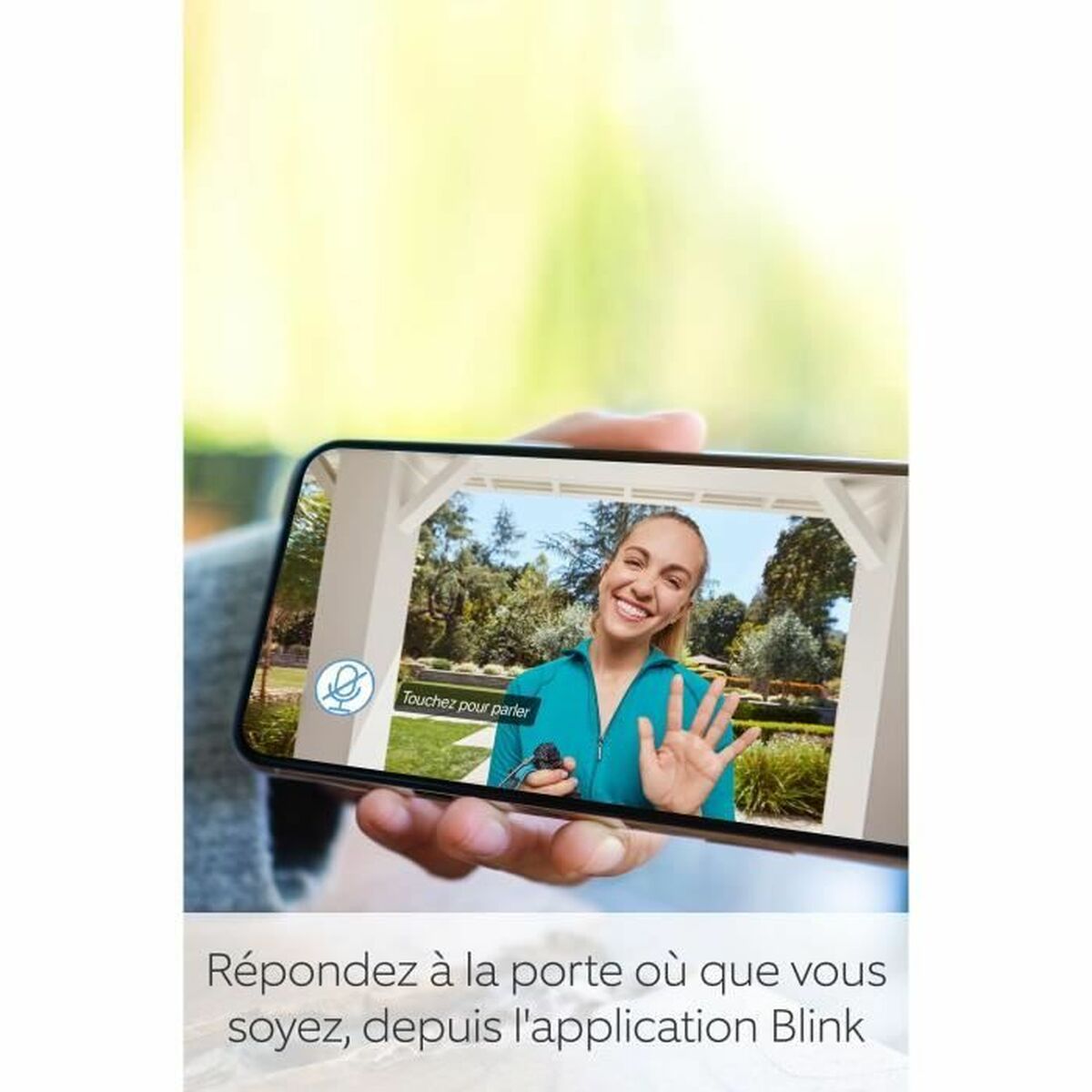 Smart interntelefon med video Blink Home Security Vit - 5